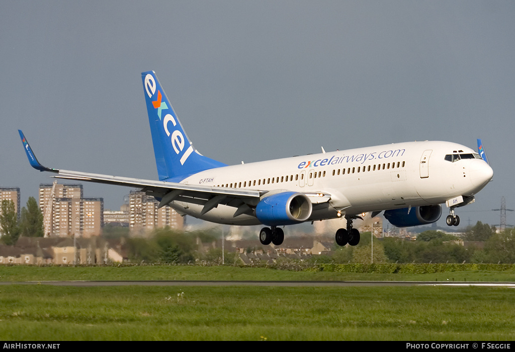 Aircraft Photo of C-FTAH | Boeing 737-8Q8 | Excel Airways | AirHistory.net #83401