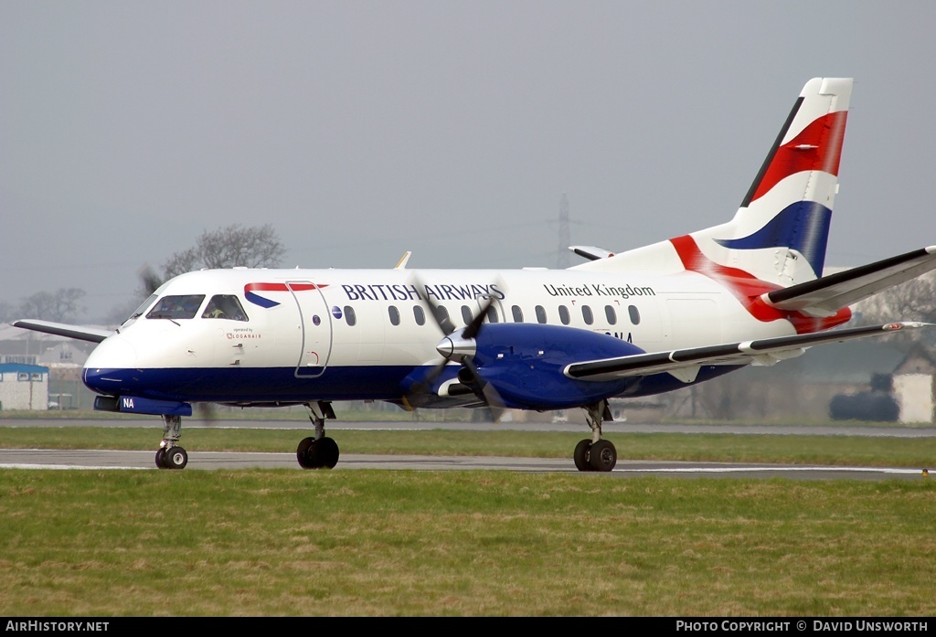 Aircraft Photo of G-LGNA | Saab 340B | British Airways | AirHistory.net #83402