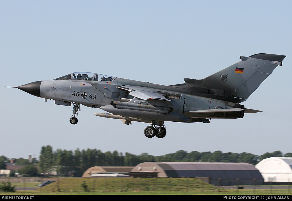 Aircraft Photo of 4649 | Panavia Tornado ECR | Germany - Air Force | AirHistory.net #83417