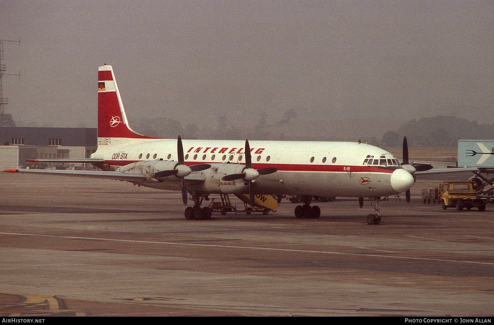 Aircraft Photo of DDR-STA | Ilyushin Il-18V | Interflug | AirHistory.net #83433