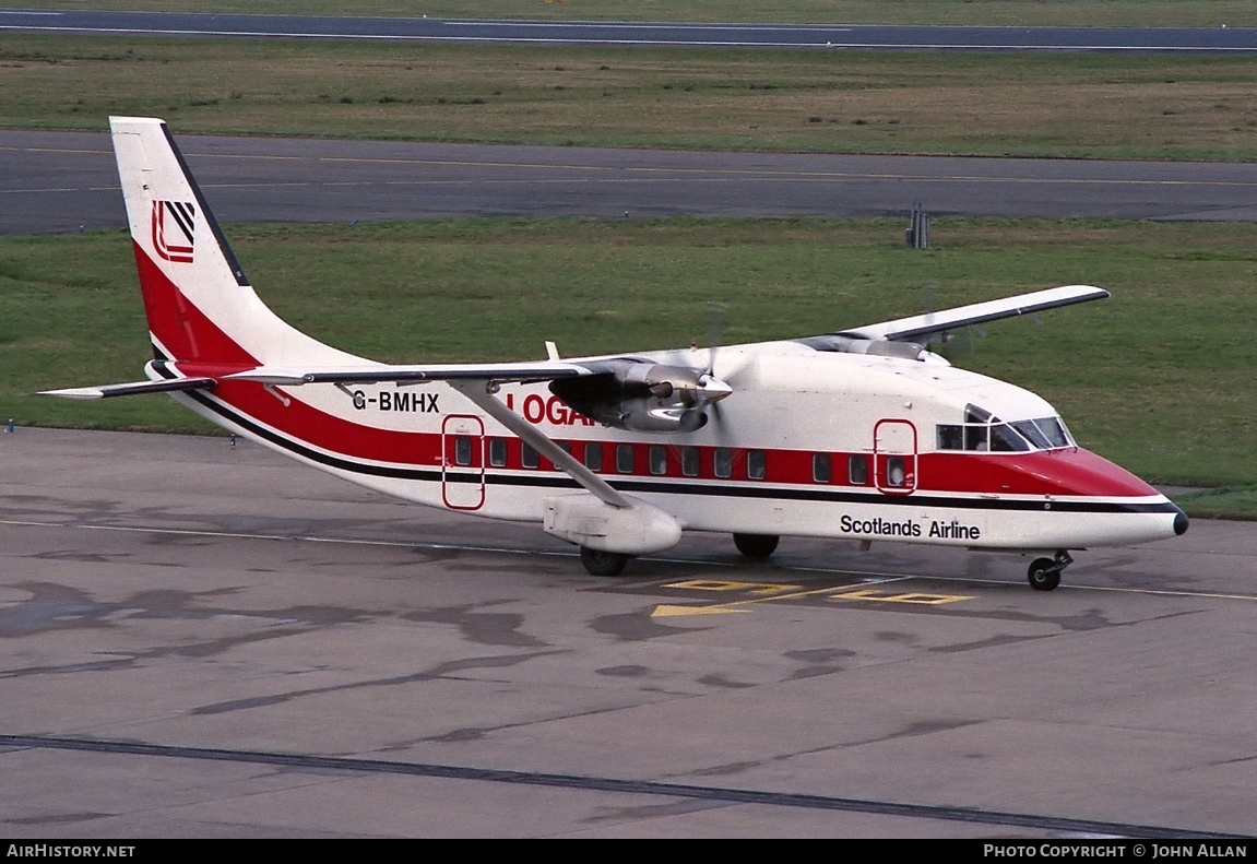 Aircraft Photo of G-BMHX | Short 360-200 | Loganair | AirHistory.net #83435