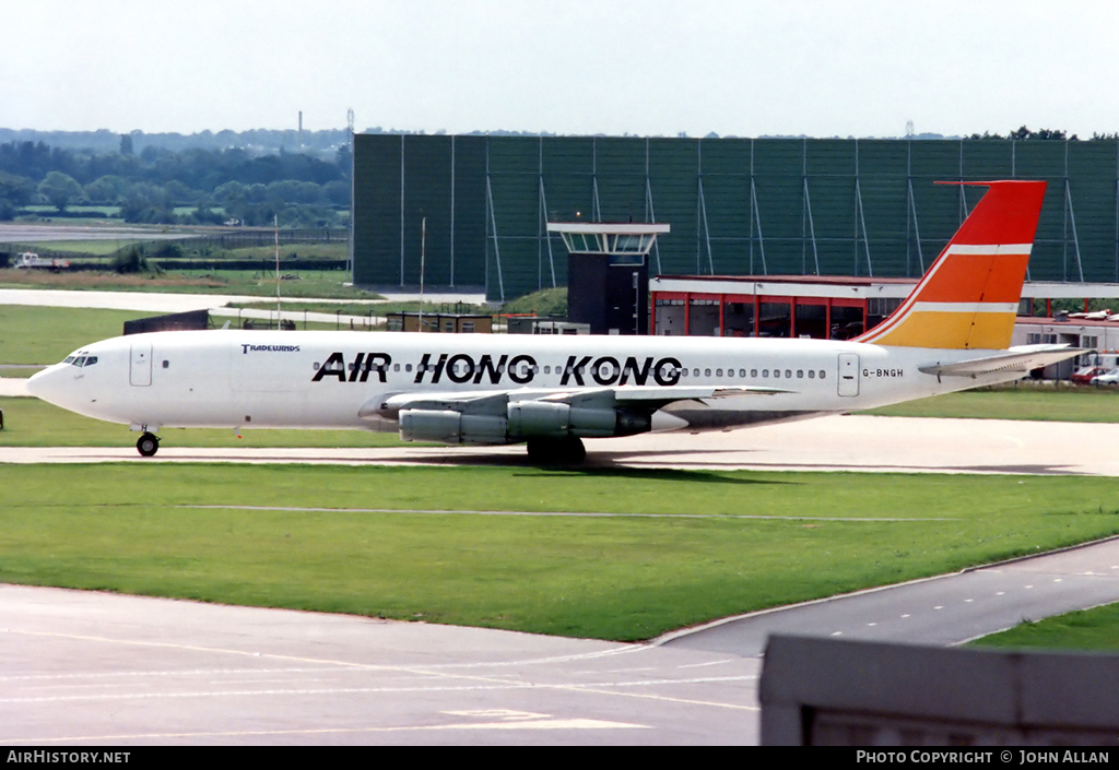 Aircraft Photo of G-BNGH | Boeing 707-321C | Air Hong Kong | AirHistory.net #83441