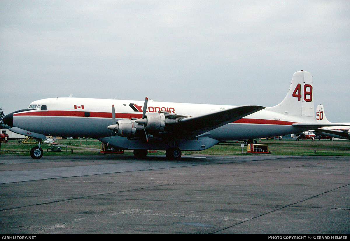 Aircraft Photo of C-GIOY | Douglas DC-6B | Conair Aviation | AirHistory.net #83446