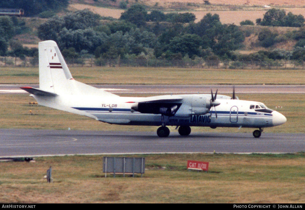 Aircraft Photo of YL-LDB | Antonov An-26B | Latavio - Latvian Airlines | AirHistory.net #83449