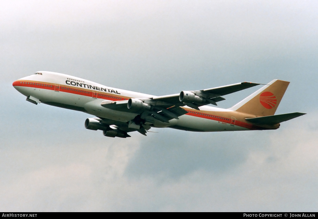 Aircraft Photo of N610PE | Boeing 747-238B | Continental Airlines | AirHistory.net #83464