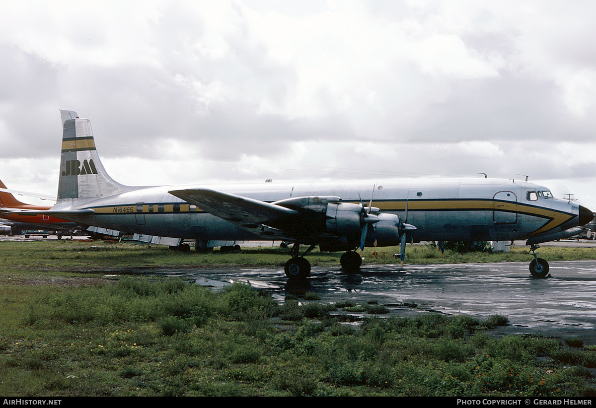 Aircraft Photo of N16465 | Douglas DC-7C | JBM | AirHistory.net #83465
