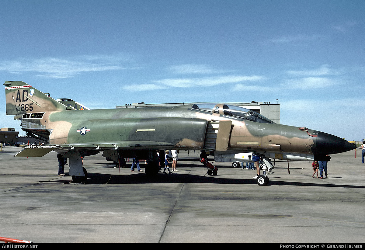 Aircraft Photo of 67-0265 / AF67-265 | McDonnell Douglas F-4E Phantom II | USA - Air Force | AirHistory.net