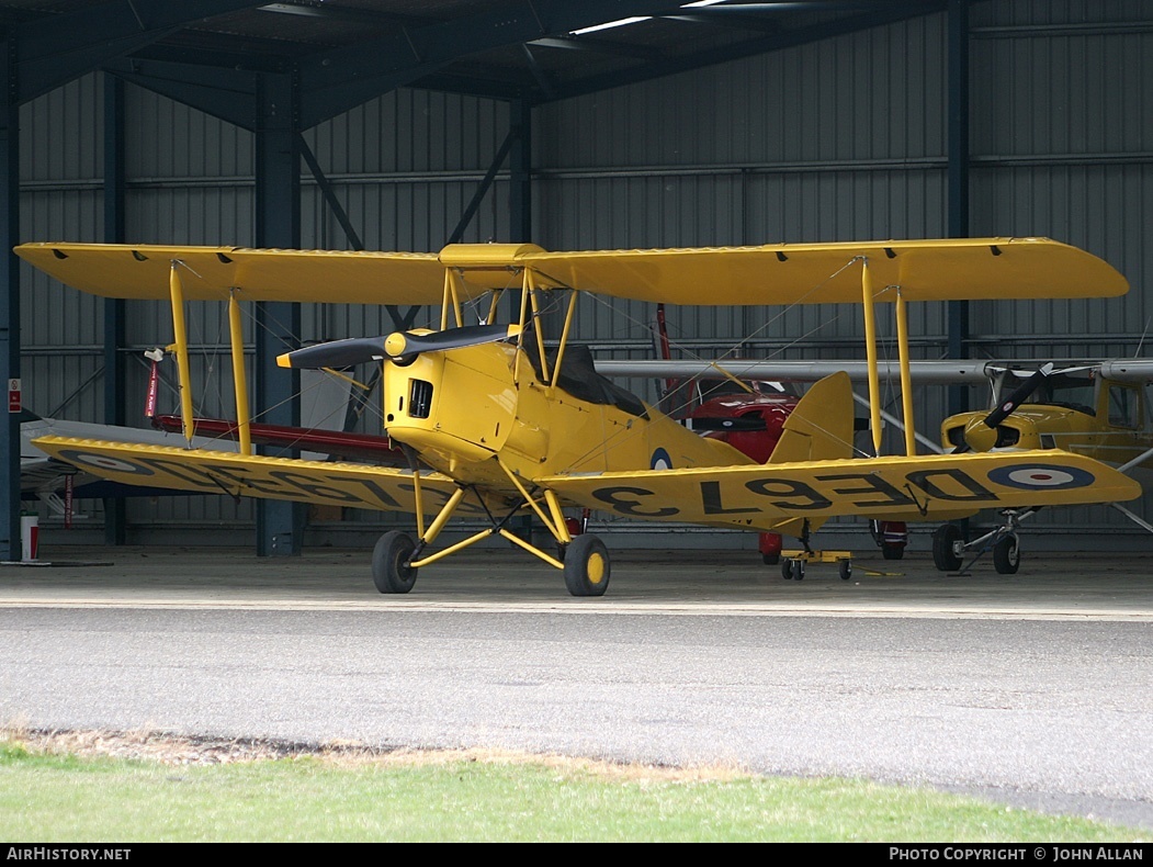 Aircraft Photo of G-ADNZ / DE673 | De Havilland D.H. 82A Tiger Moth II | UK - Air Force | AirHistory.net #83484