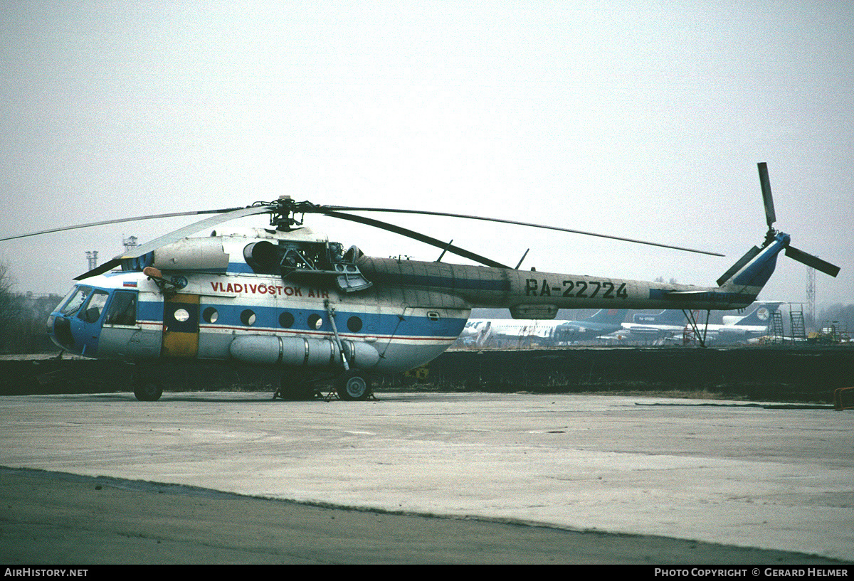 Aircraft Photo of RA-22724 | Mil Mi-8T | Vladivostok Air | AirHistory.net #83491