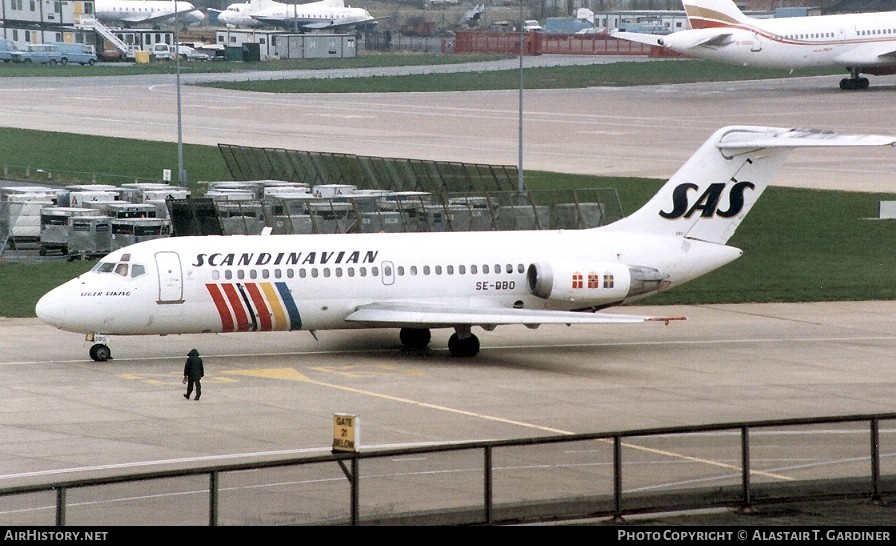 Aircraft Photo of SE-DBO | McDonnell Douglas DC-9-21 | Scandinavian Airlines - SAS | AirHistory.net #83493