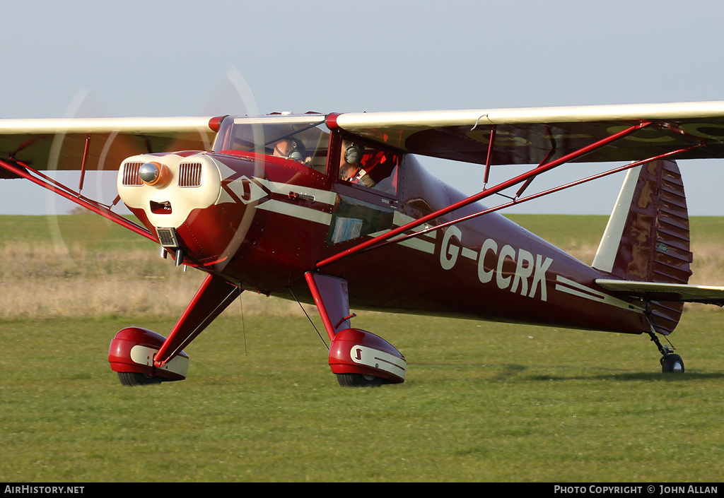 Aircraft Photo of G-CCRK | Luscombe 8A Silvaire | AirHistory.net #83507