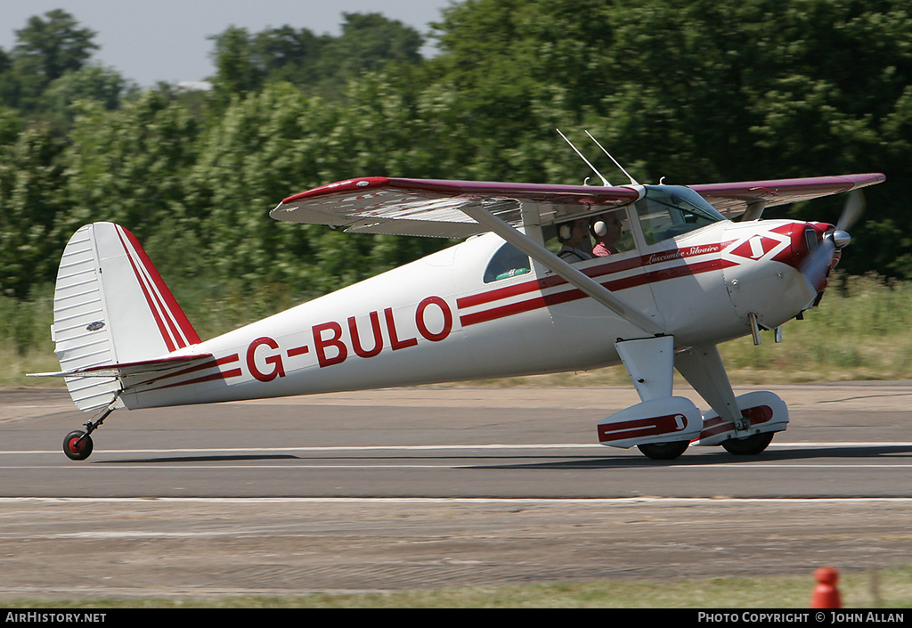 Aircraft Photo of G-BULO | Luscombe 8F Silvaire | AirHistory.net #83515