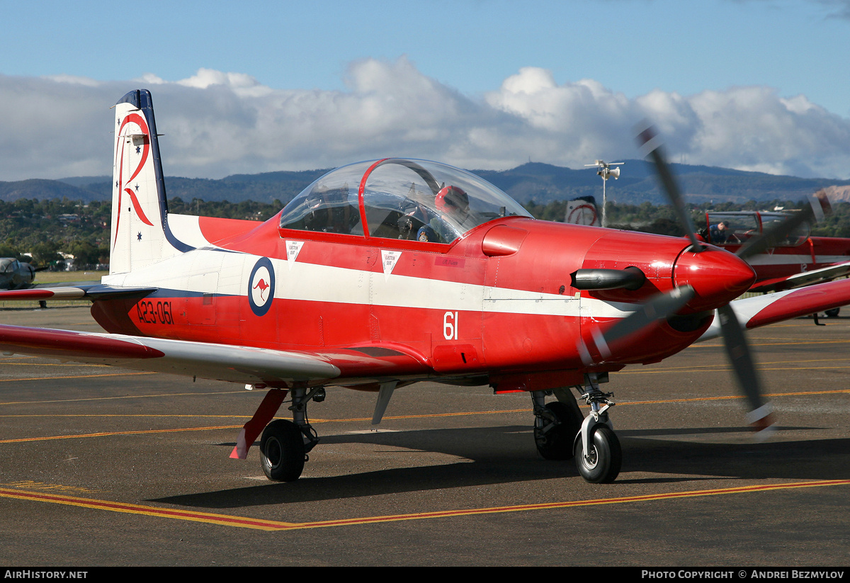 Aircraft Photo of A23-061 | Pilatus PC-9A | Australia - Air Force | AirHistory.net #83536