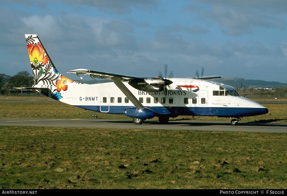 Aircraft Photo of G-BNMT | Short 360-100 | British Airways | AirHistory.net #83540