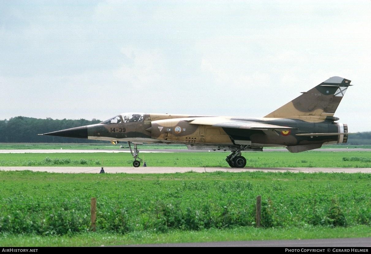 Aircraft Photo of C14-39 | Dassault Mirage F1CE | Spain - Air Force | AirHistory.net #83546