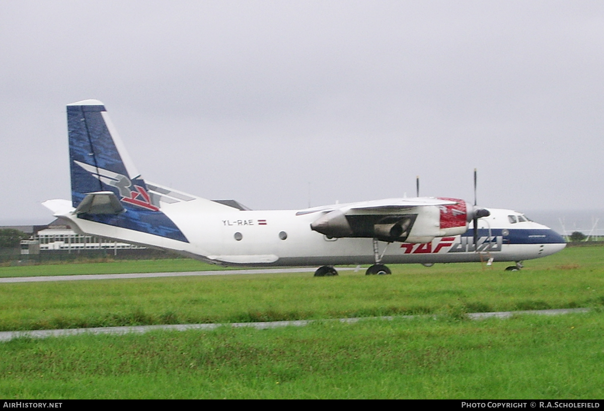 Aircraft Photo of YL-RAE | Antonov An-26B | RAF-Avia Airlines | AirHistory.net #83554