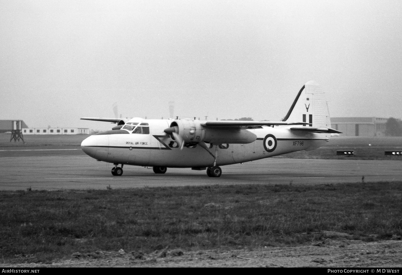 Aircraft Photo of XF796 | Hunting Percival P.66 Pembroke | UK - Air Force | AirHistory.net #83561