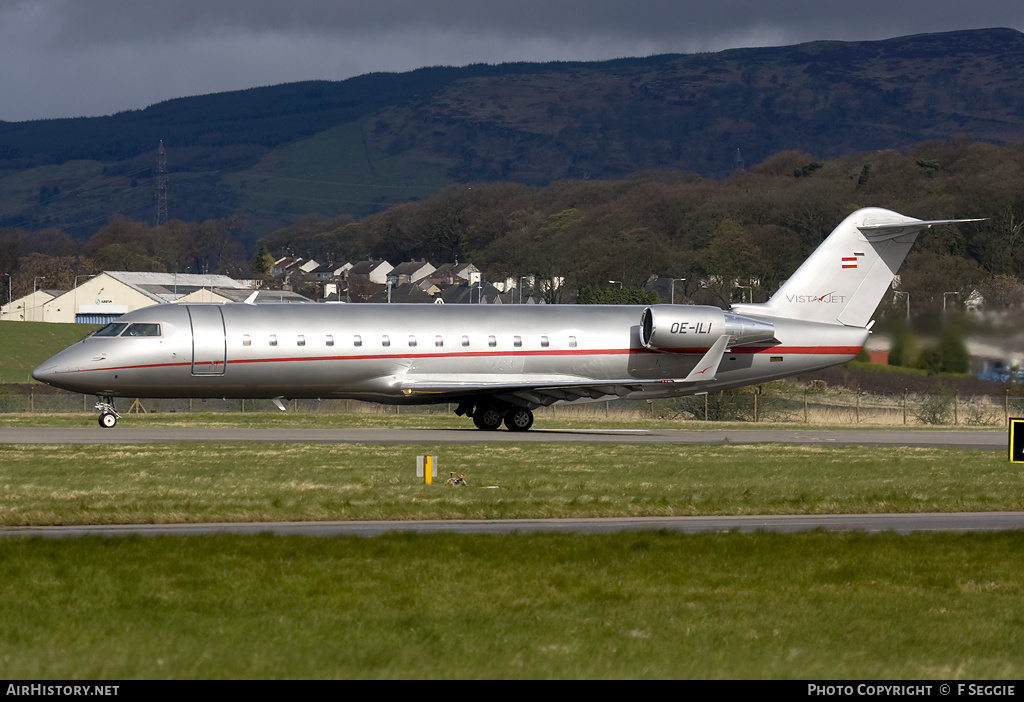 Aircraft Photo of OE-ILI | Bombardier Challenger 850 (CRJ-200SE/CL-600-2B19) | VistaJet | AirHistory.net #83576