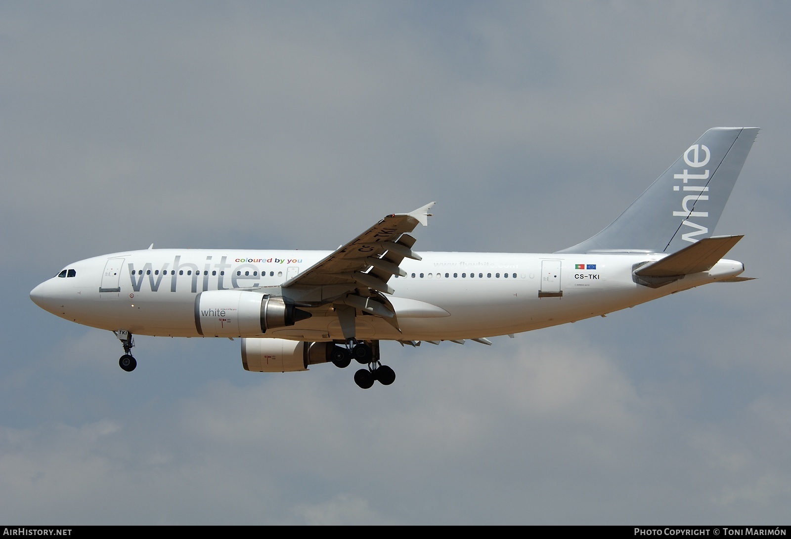 Aircraft Photo of CS-TKI | Airbus A310-304 | White Airways | AirHistory.net #83591