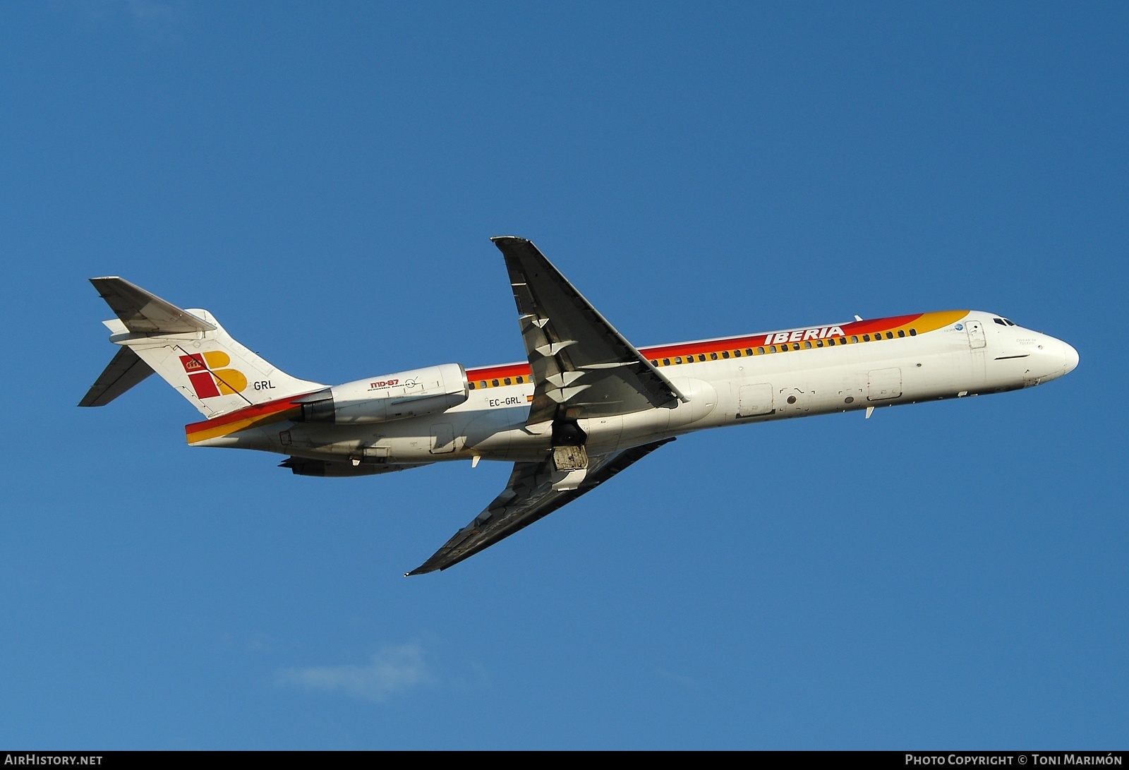 Aircraft Photo of EC-GRL | McDonnell Douglas MD-87 (DC-9-87) | Iberia | AirHistory.net #83596