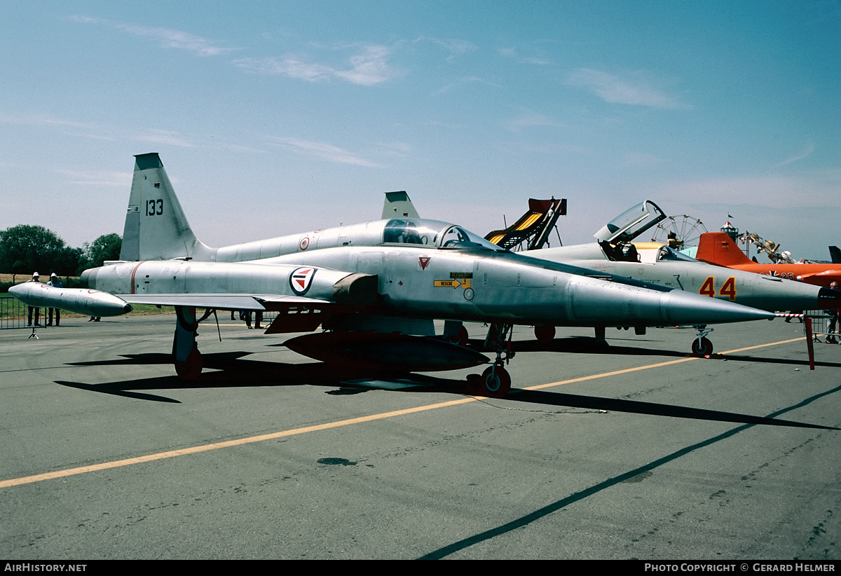 Aircraft Photo of 133 | Northrop F-5A Freedom Fighter | Norway - Air Force | AirHistory.net #83605