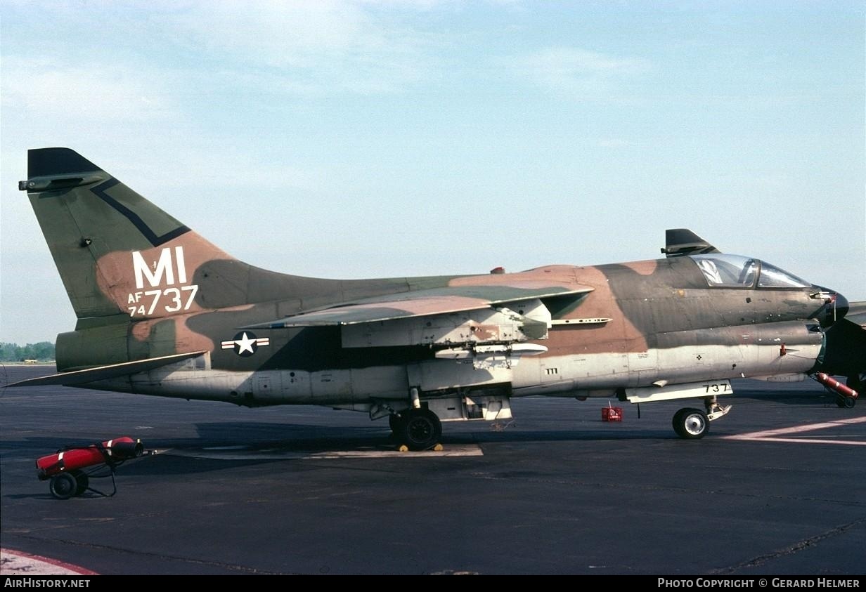 Aircraft Photo of 74-1737 / AF74-737 | LTV A-7D Corsair II | USA - Air Force | AirHistory.net #83608