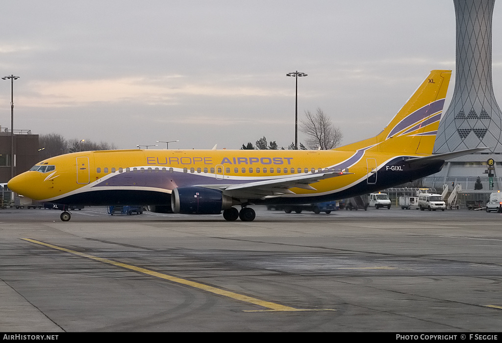 Aircraft Photo of F-GIXL | Boeing 737-348(QC) | Europe Airpost | AirHistory.net #83622