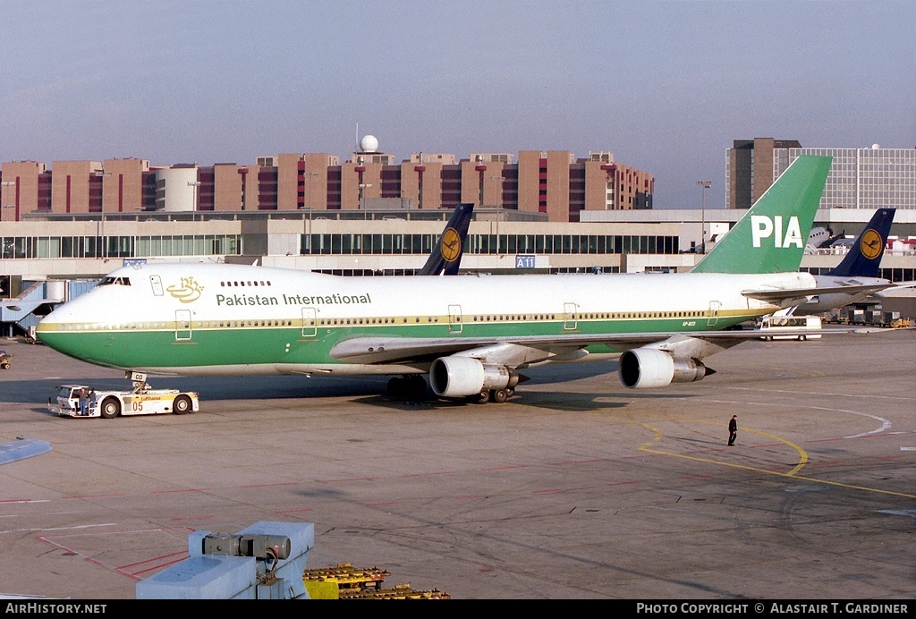 Aircraft Photo of AP-BCO | Boeing 747-217B | Pakistan International Airlines - PIA | AirHistory.net #83626