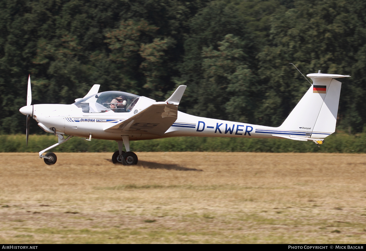 Aircraft Photo of D-KWER | Diamond HK-36TTC Super Dimona | AirHistory.net #83630