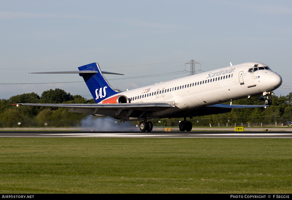 Aircraft Photo of SE-DIP | McDonnell Douglas MD-87 (DC-9-87) | Scandinavian Airlines - SAS | AirHistory.net #83643