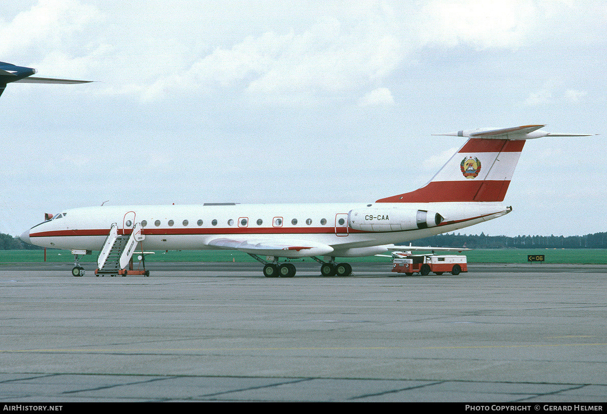 Aircraft Photo of C9-CAA | Tupolev Tu-134AK | Mozambique Government | AirHistory.net #83645
