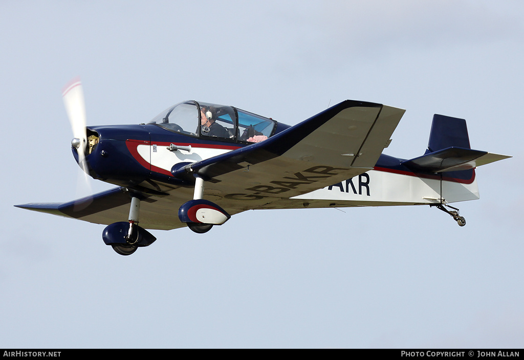 Aircraft Photo of G-BAKR | SAN Jodel D-117 | AirHistory.net #83657