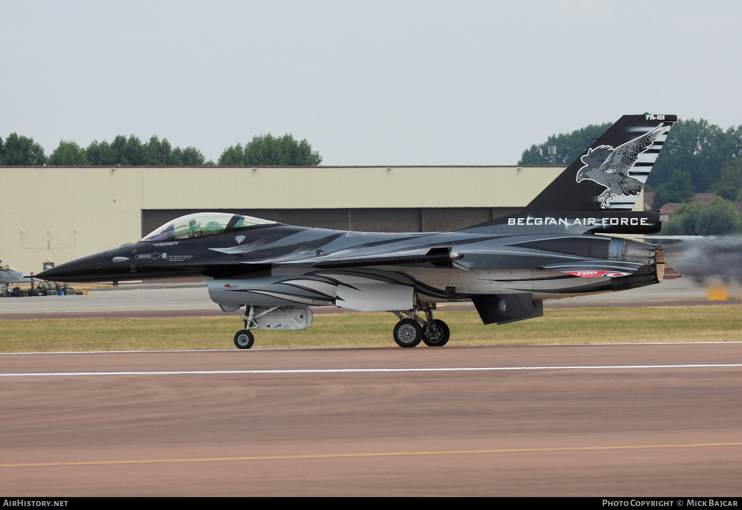 Aircraft Photo of FA-101 | General Dynamics F-16AM Fighting Falcon | Belgium - Air Force | AirHistory.net #83670