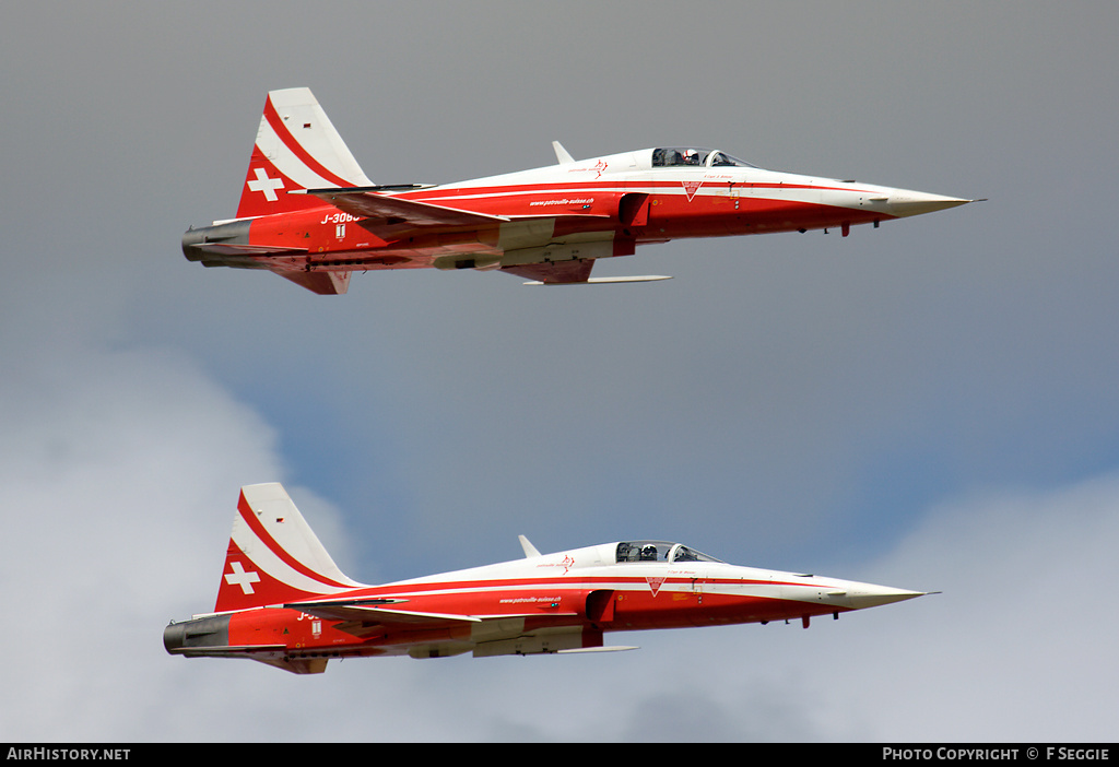 Aircraft Photo of J-3086 | Northrop F-5E Tiger II | Switzerland - Air Force | AirHistory.net #83673