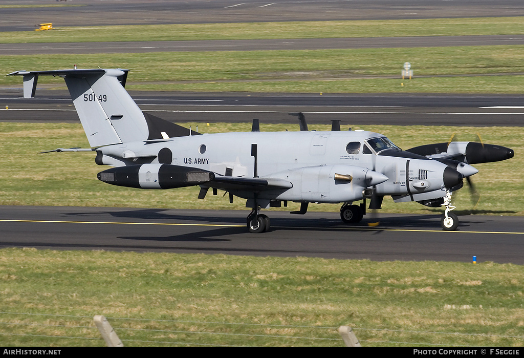 Aircraft Photo of 85-0149 / 50149 | Beech RC-12K Huron (A200CT) | USA - Army | AirHistory.net #83674