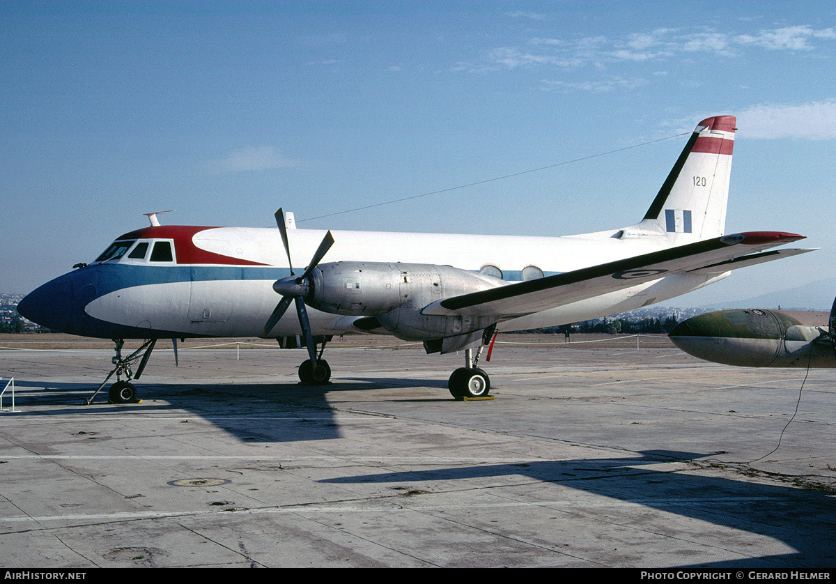 Aircraft Photo of 120 | Grumman G-159 Gulfstream I | Greece - Air Force | AirHistory.net #83678