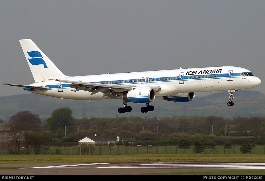 Aircraft Photo of TF-FIO | Boeing 757-208 | Icelandair | AirHistory.net #83684