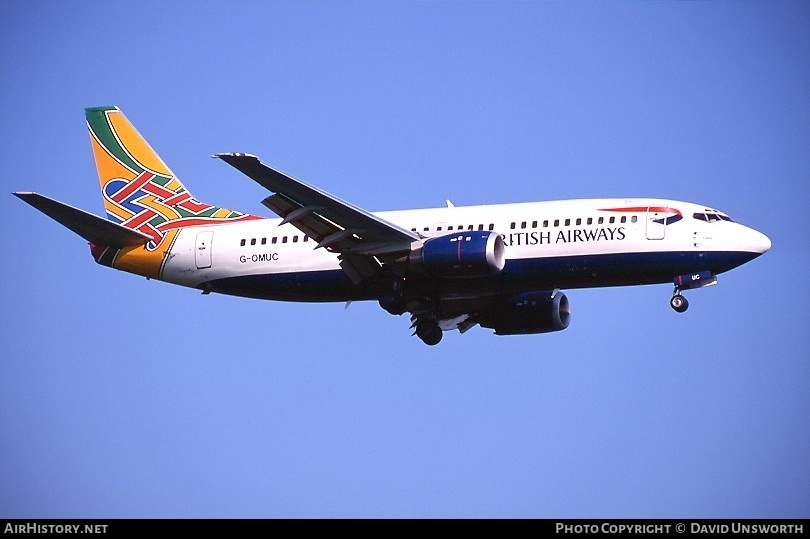 Aircraft Photo of G-OMUC | Boeing 737-36Q | British Airways | AirHistory.net #83686