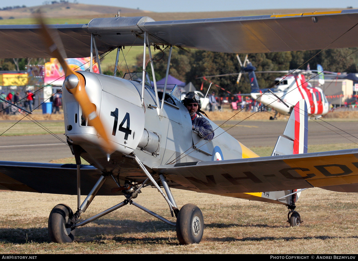 Aircraft Photo of VH-CDM / A17-414 | De Havilland D.H. 82A Tiger Moth | Australia - Air Force | AirHistory.net #83693