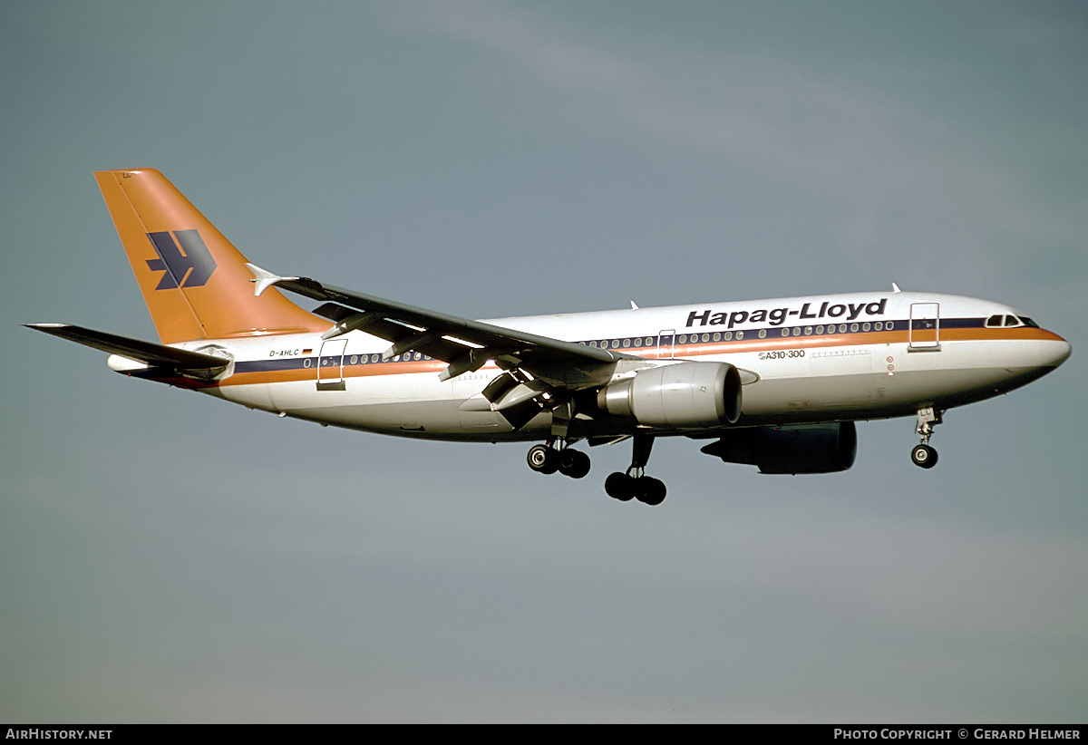 Aircraft Photo of D-AHLC | Airbus A310-308 | Hapag-Lloyd | AirHistory.net #83697