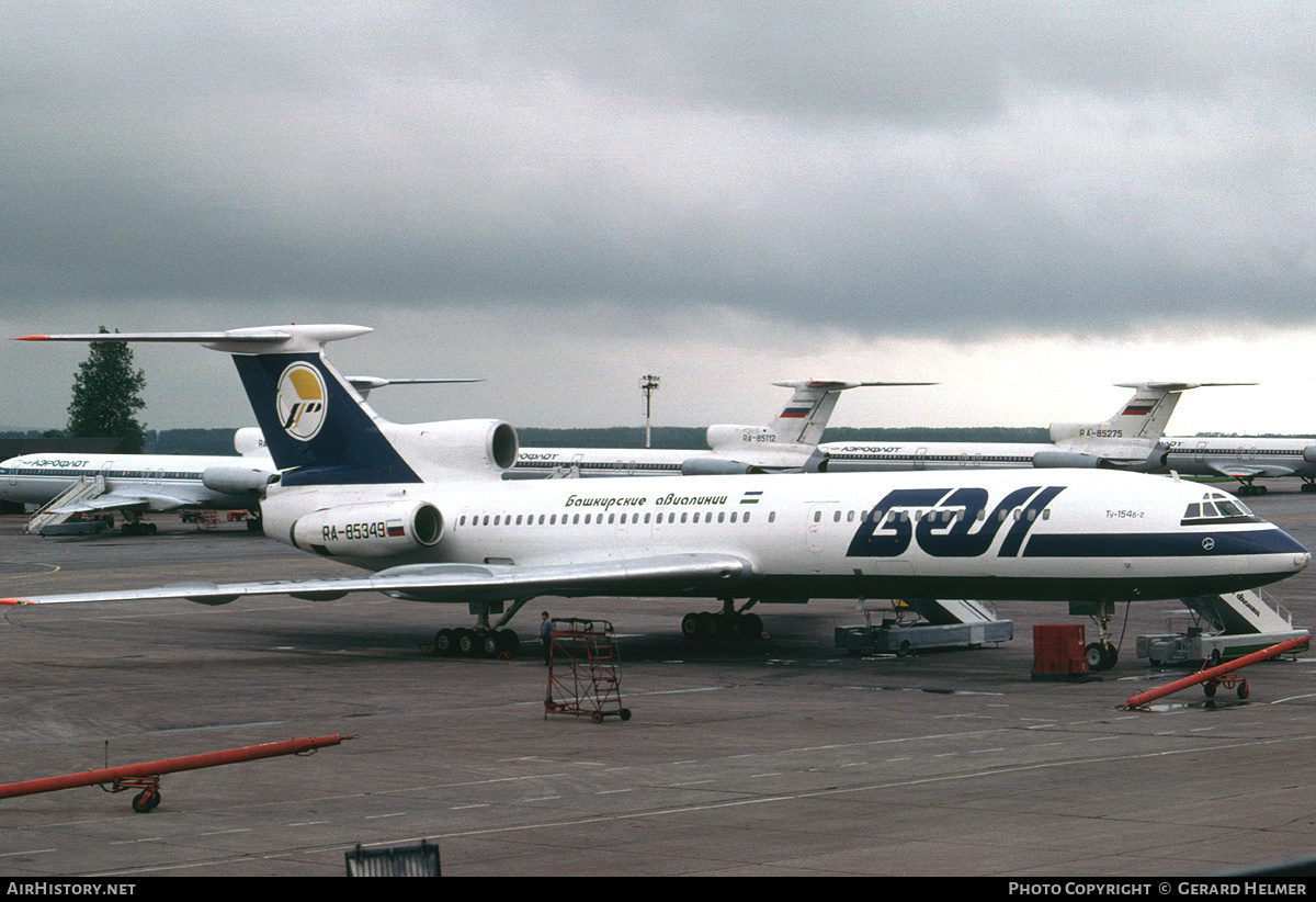 Aircraft Photo of RA-85349 | Tupolev Tu-154B-2 | BAL Bashkirian Airlines | AirHistory.net #83704