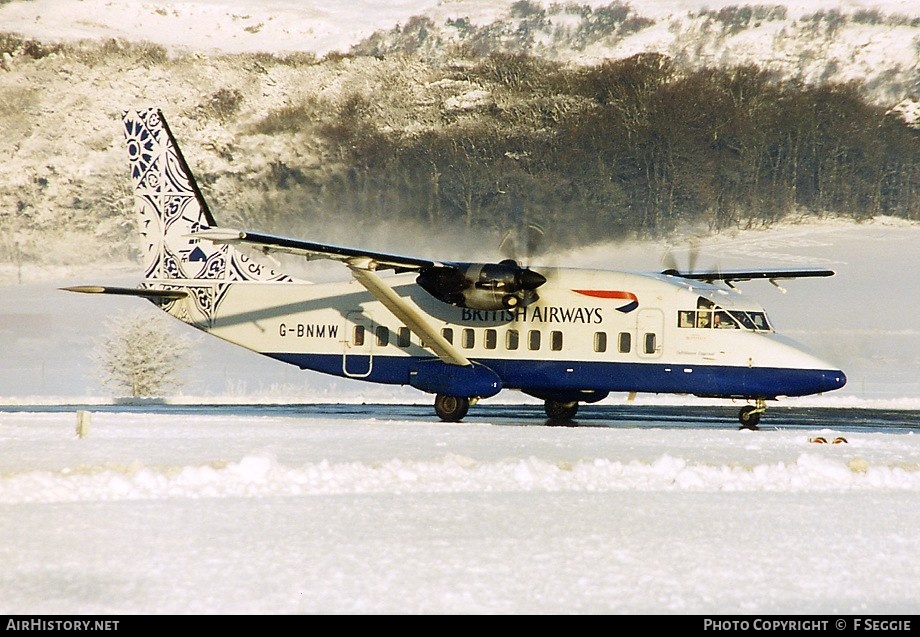 Aircraft Photo of G-BNMW | Short 360-100 | British Airways | AirHistory.net #83708