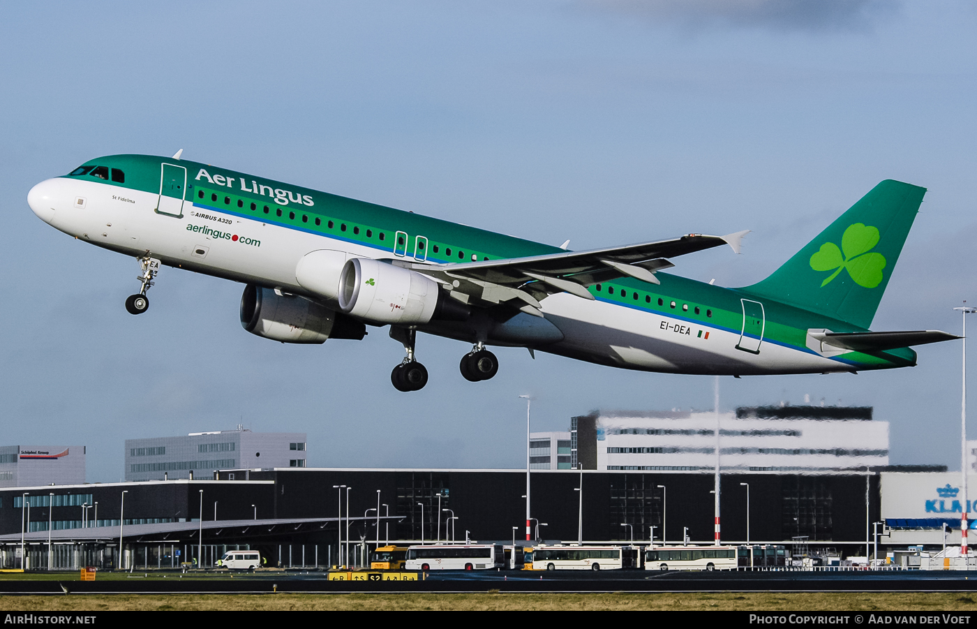 Aircraft Photo of EI-DEA | Airbus A320-214 | Aer Lingus | AirHistory.net #83735