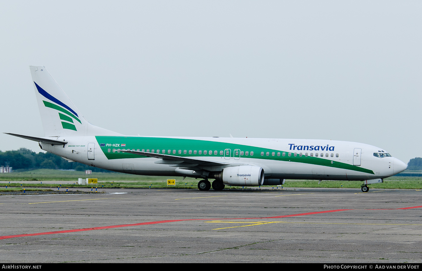 Aircraft Photo of PH-HZK | Boeing 737-8K2 | Transavia | AirHistory.net #83743