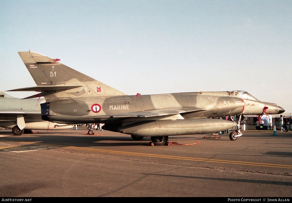 Aircraft Photo of 51 | Dassault Super Etendard | France - Navy | AirHistory.net #83789