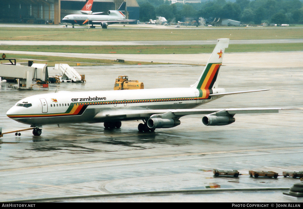 Aircraft Photo of Z-WKS | Boeing 707-330B | Air Zimbabwe | AirHistory.net #83805
