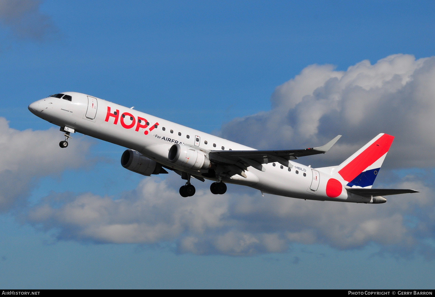 Aircraft Photo of F-HBLD | Embraer 190LR (ERJ-190-100LR) | Hop! | AirHistory.net #83819