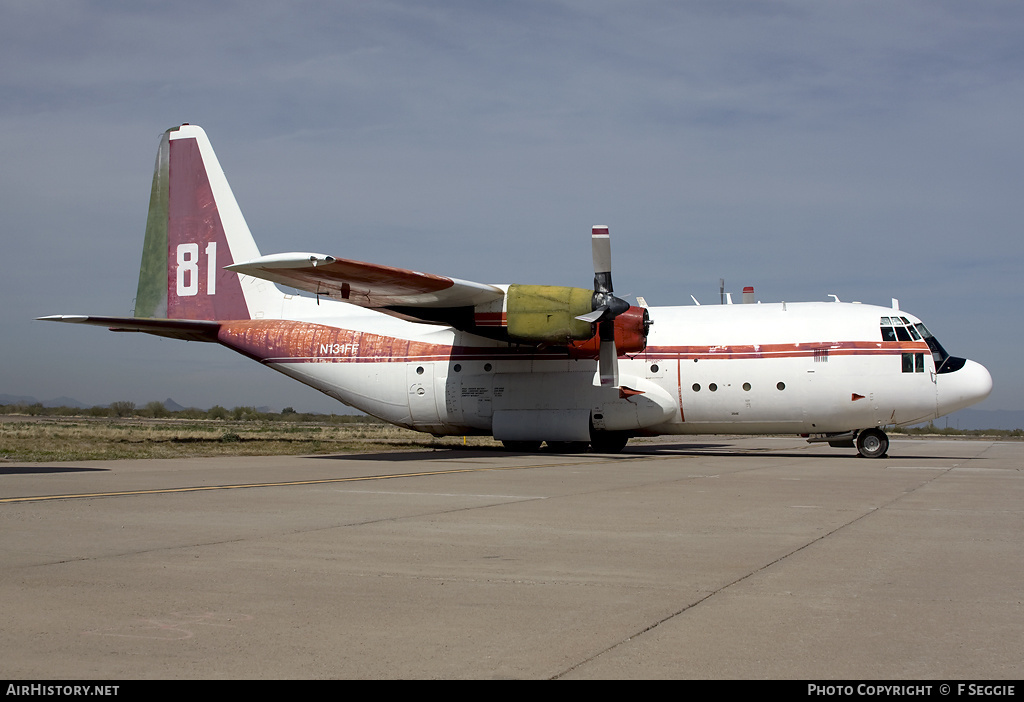 Aircraft Photo of N131FF | Lockheed C-130A Hercules (L-182) | International Air Response | AirHistory.net #83852