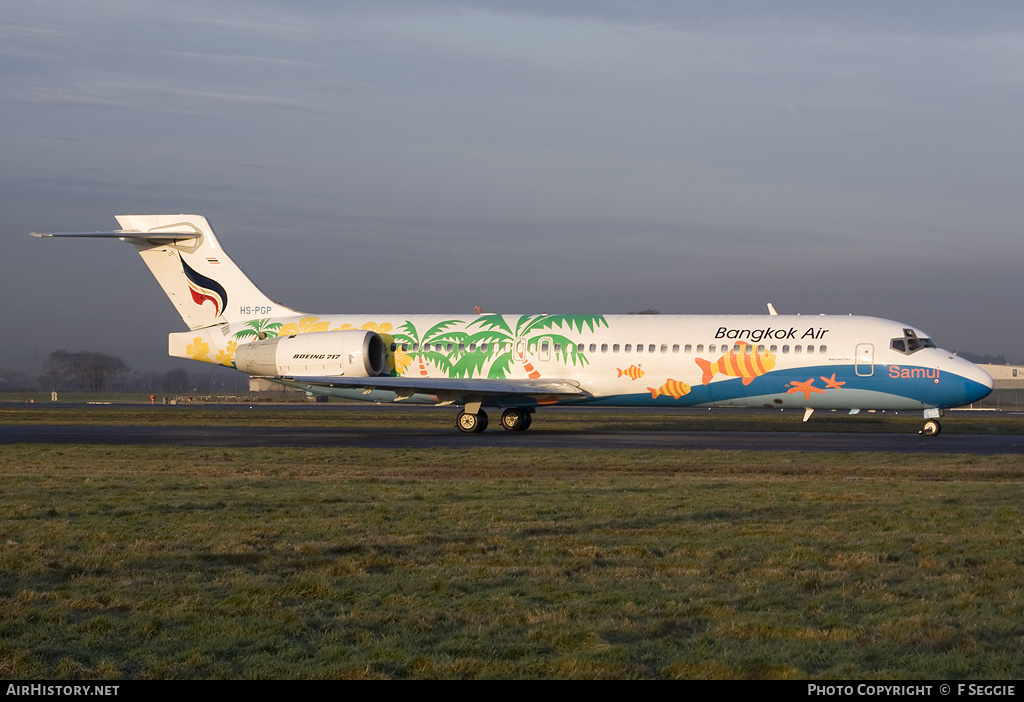 Aircraft Photo of HS-PGP | Boeing 717-23S | Bangkok Airways | AirHistory.net #83861