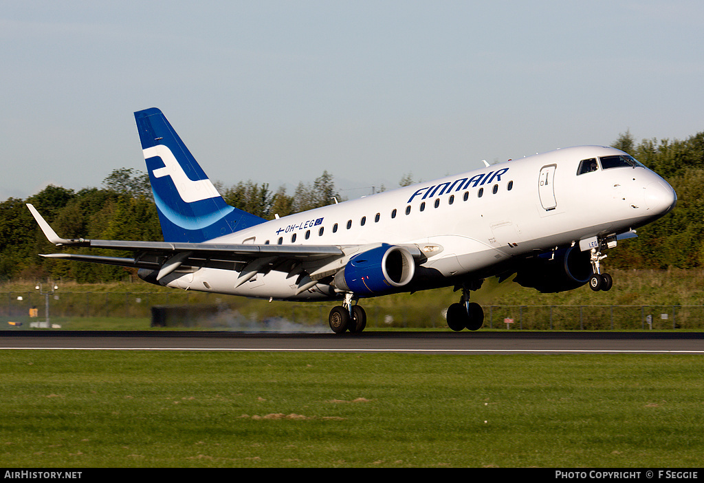 Aircraft Photo of OH-LEG | Embraer 170LR (ERJ-170-100LR) | Finnair | AirHistory.net #83884